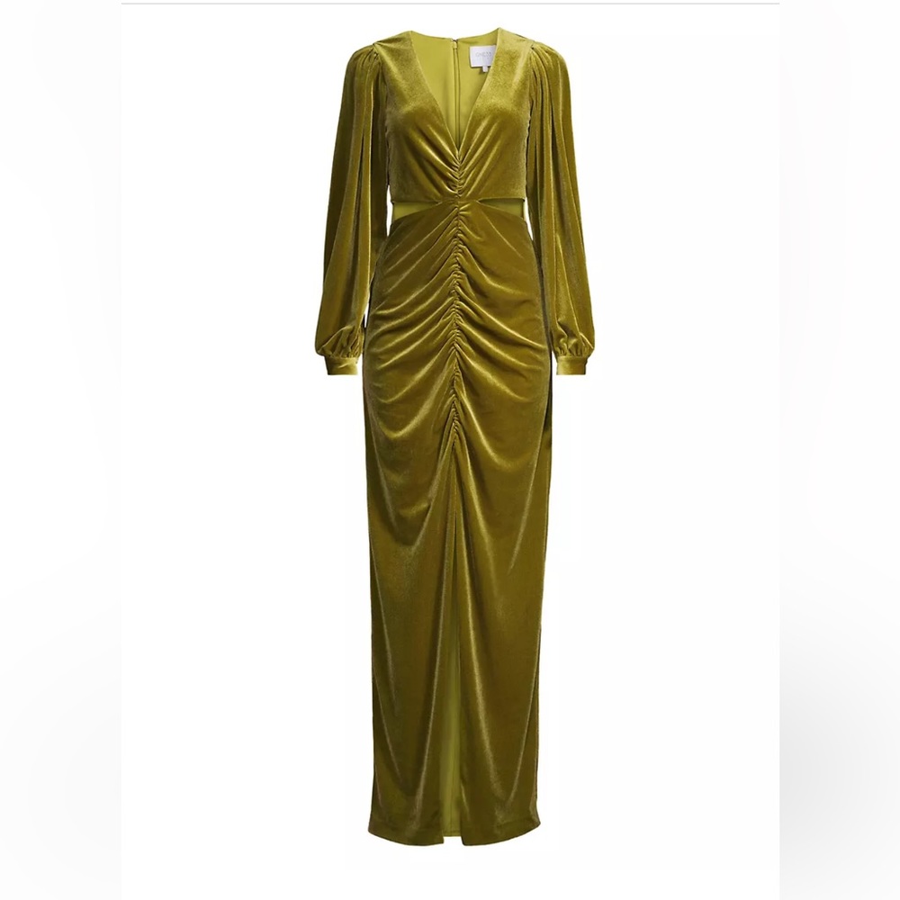 One 33 social dress velvet size 2